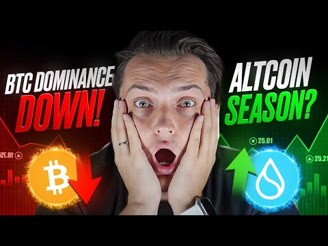 BTC Dominance Dropping! Is Altcoin Season Finally Here?! - YouTube