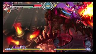 BBCF Nine Nephrite Into Double Super Combo