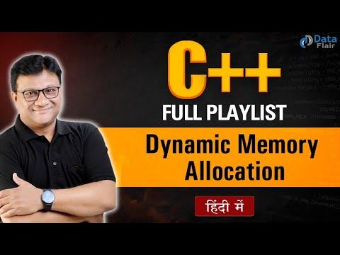 Dynamic Memory Allocation in C++ Part - 1 | new and delete Operators in ...