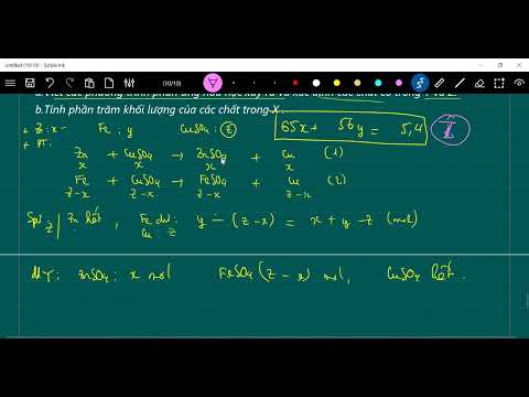 Video Cho 5,4 gam hỗn hợp bột X gồm Fe và Zn tác dụng với... - youtube