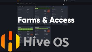 Farms & Access in HiveOS