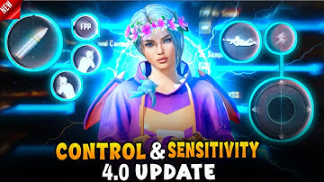 SENSITIVITY & CONTROLS 4:0 UPDATE | BGMI SENSITIVITY CODE TODAY | BGMI ZERO RECOIL SENSITIVITY 