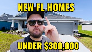 Florida New Construction Homes Under $300K + Builder Incentives!