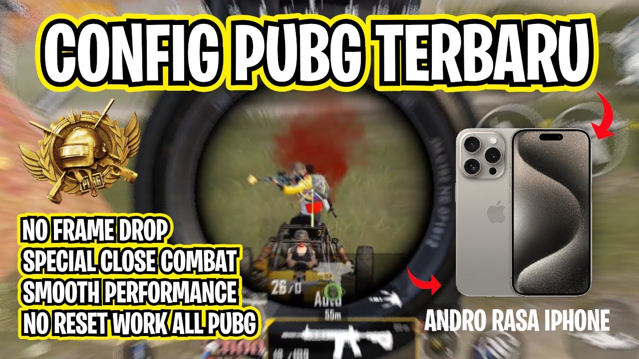 CONFIG PUBG 4.2 TERBARU NO LAG NO FRAME PUBG SMOOTH EXTREME TERBARU ANDROID RASA IPHONE