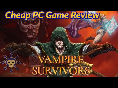 Cheap PC Game Review - Vampire Survivors - Bullet Hell but the Bullets are Zombies
