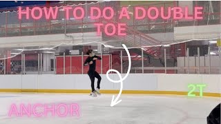 How to do a 💥DOUBLE TOE LOOP💥