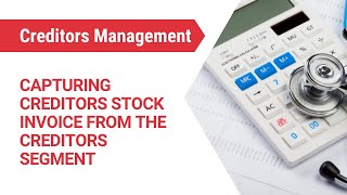 GoodX Web App - Capturing Creditors Stock Invoice from the Creditors Segment screenshot 5