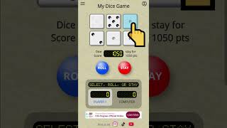 MyDiceGame - Got Way Over 500! screenshot 1