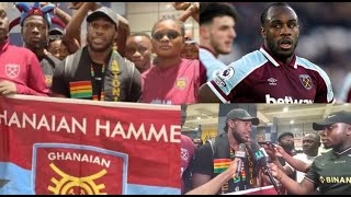 Westham United Player Michael Antonio Touched Down In Ghana