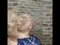Модная короткая стрижка для полных женщин / стрижка+осветление волос