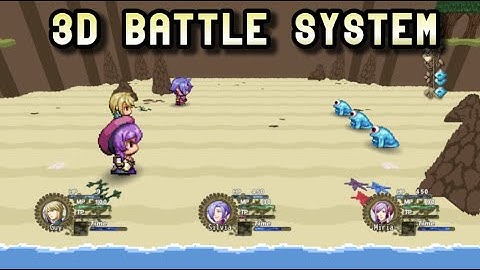 Fully 2.5D Battle System in RPG Maker MV [MV3D + Chrono Engine]