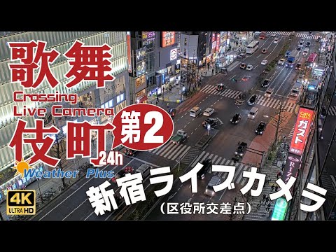 東京新宿歌舞伎町 區役所交差點攝影機來源預覽