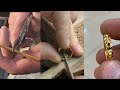 Design no 4 gold ring  jewellery making