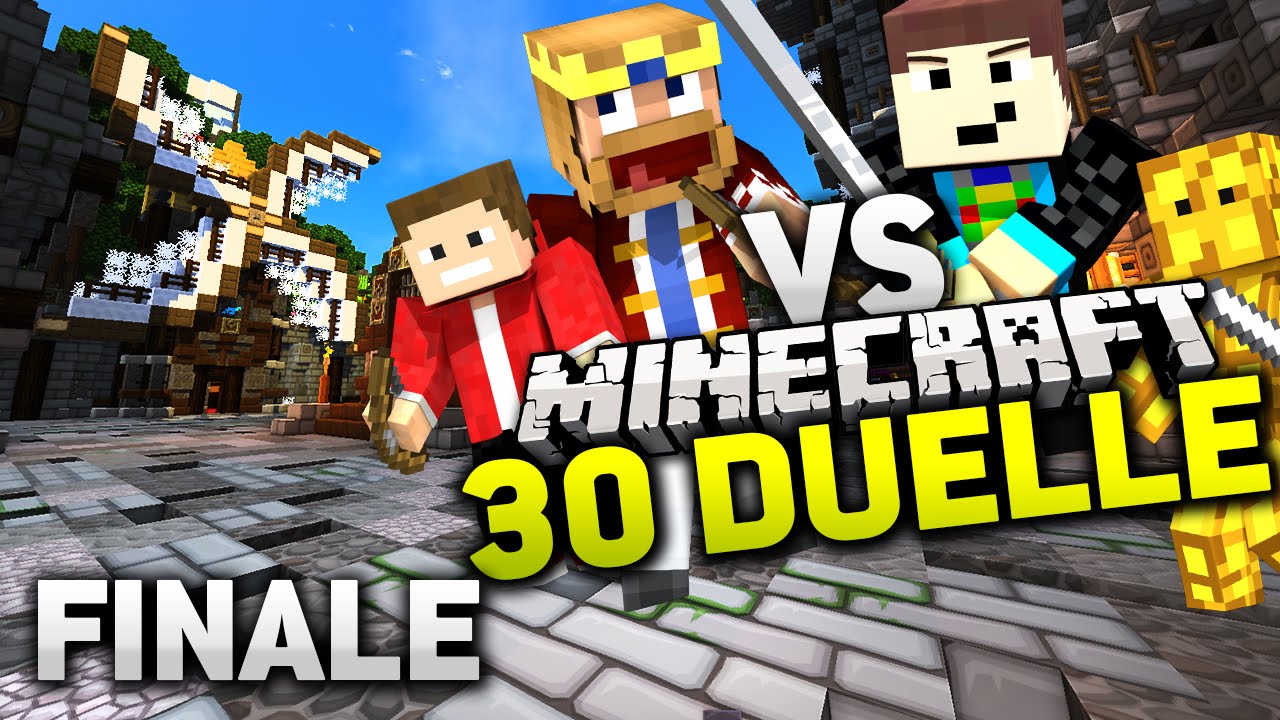 Das FINALE! - Minecraft 30 DUELLE #3 - Team GommWaffel