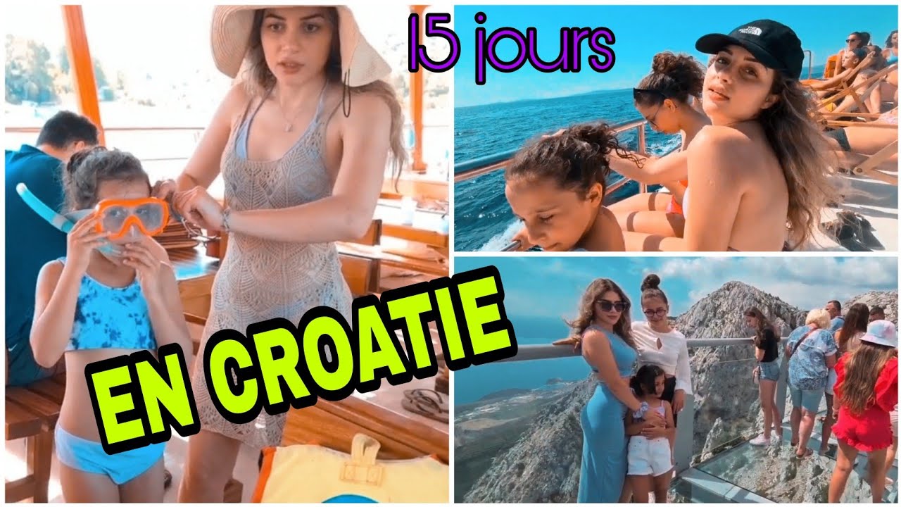 INCROYABLE VACANCES 2021 EN CROATIE ! VLOG