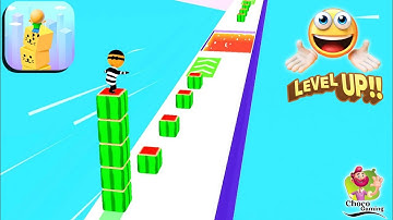 Cube Surfer New Update Gameplay - New Level-37-iOS,Android #shorts