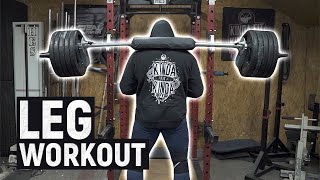 MATEUSZ KIELISZKOWSKI | BACK TO THE GAME 2021 | STRONGMAN LEG WORKOUT