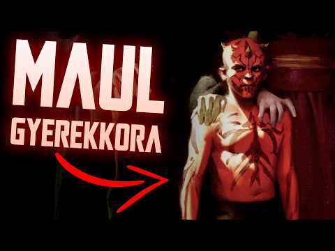 Mit tudunk Maul gyerekkoráról? 🧒 | Star Wars: Maul - Árnyak mestere