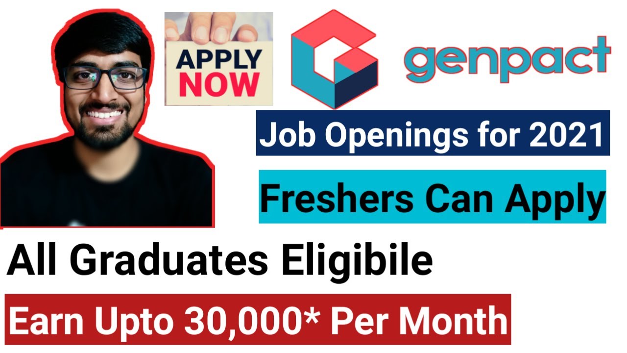 Genpact Jobs For freshers | Process Associates Jobs 2021 | Non-Sales Jobs | Interview Questions |