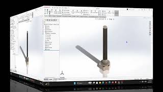 ⚡Solidworks Amazing 😍 Nut Bolt Assembly tutorial part  1|Solidworks but Satisfying