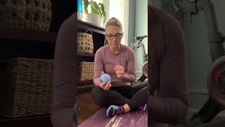 Self Massage foam rolling for hamstrings