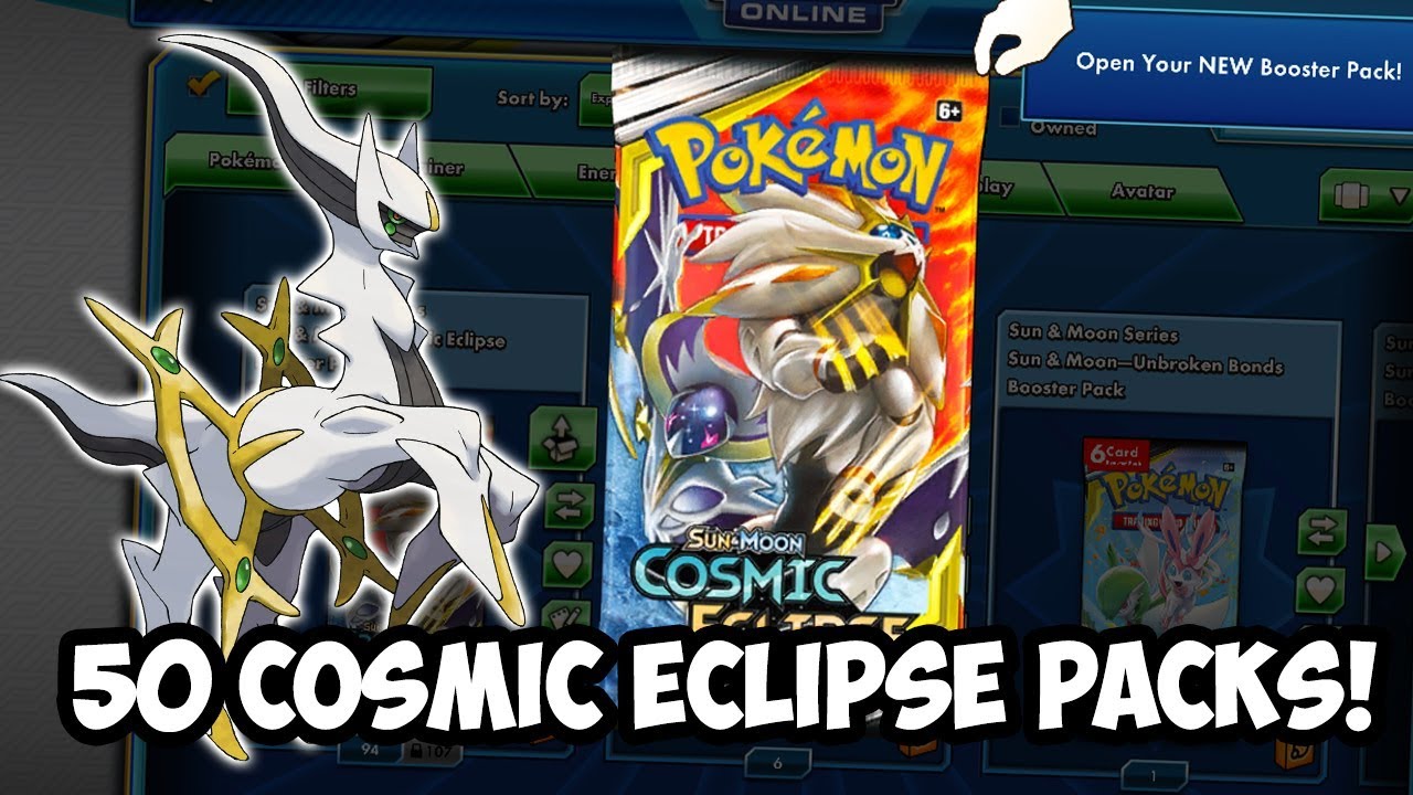 NEW Flygon GX Deck! OHKO Tag Teams, Red & Blue Energy Acceleration Support! Cosmic  Eclipse PTCGO - YouTube