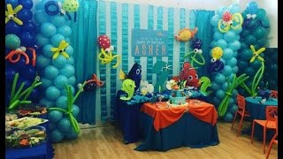Fiesta De Buscando A Dory Nemo Mesa De Dulcesmardecoracio2017Ideasadornarparty