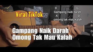 Chord Gitar Gampang Naik Darah Omong Tak Mau Kalah | Iwan Fals - Aku Sayang Kamu | viral tiktok