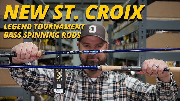 St. Croix's NEW Legend Tournament Bass Casting Rods 