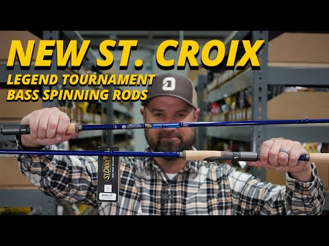 St. Croix's NEW Legend Tournament Bass Spinning Rods 