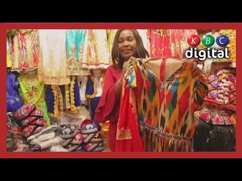 Beatrice Gatonye Atembelea Soko Kuu Mjini Urumqi Nchini China 