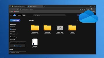 OneDrive for the Web Just Got Dark Mode and a Redesigned UI!
