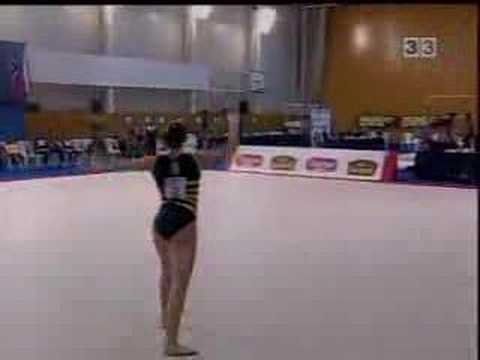 Laura Muoz FX CAT vs UKR vs GER 2007