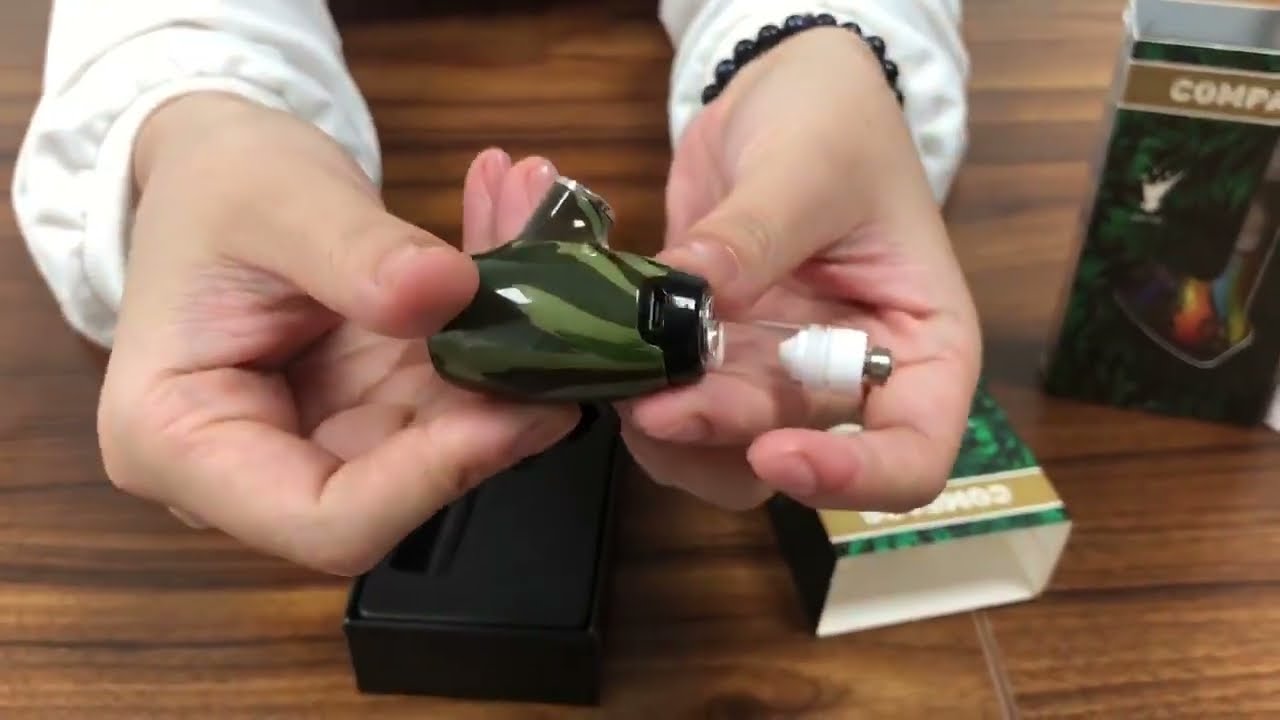 Hato brand Hato Compass is vaporizer used for wax, CBD oil and E-liquid.