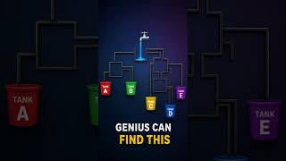 Can You Find Which Tank Gets Water First? 🤯 | Genius Puzzle Challenge