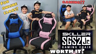 For Studying/Online class and Gaming!! Best chair for Kids 2021 - New Sharkoon Skiller SGS2 Jr . by DIY Tatay Dan 28,048 views 2 years ago 6 minutes, 33 seconds