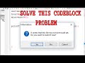 CODE BLOCK 17.12 MinGW, GNU GCC Compiler error fixed| Its Seems That this file...