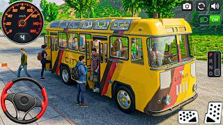 City Transport Van Driving Simulator: Mini Bus city pick drop offroad driving - android gameplay screenshot 2