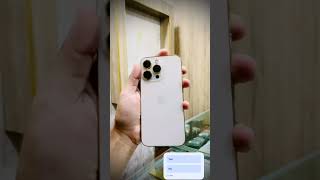 IPHONE13 PRO💛NON PTA FACTORY UNLOCK 🔓 4 MONTH SIM WORKING STORAGE:128 GB BATTERY HEALTH 96%(111000
