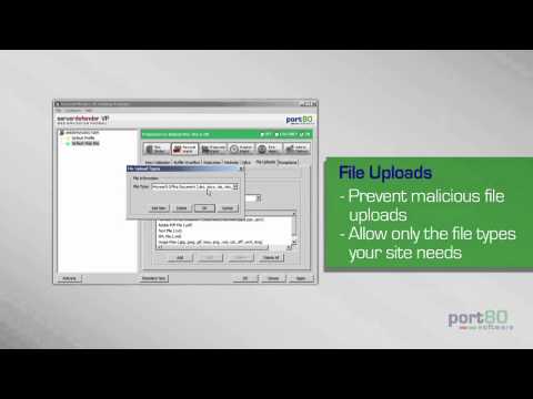 ServerDefender VP IIS Web Application Firewall Demo