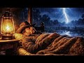 Heavy Rain Sleep Ambience - Intense Thunderstorm Sounds To Calm Anxiety And Help You Sleep