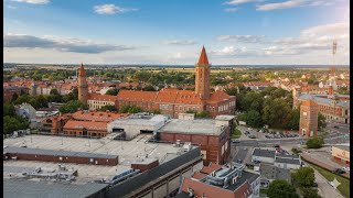 Liegnitz Legnica Über Den Dächern Von Legnica
