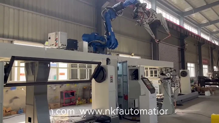 On-site debugging of our gantry system and positioner supporting Yaskawa robot applied to welding.