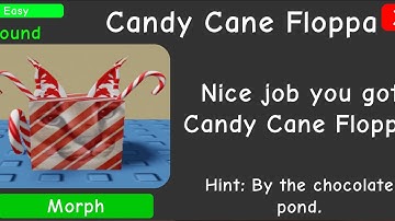 How To Get The “Candy Cane Floppa” | Find The Floppa Morphs #roblox #floppa