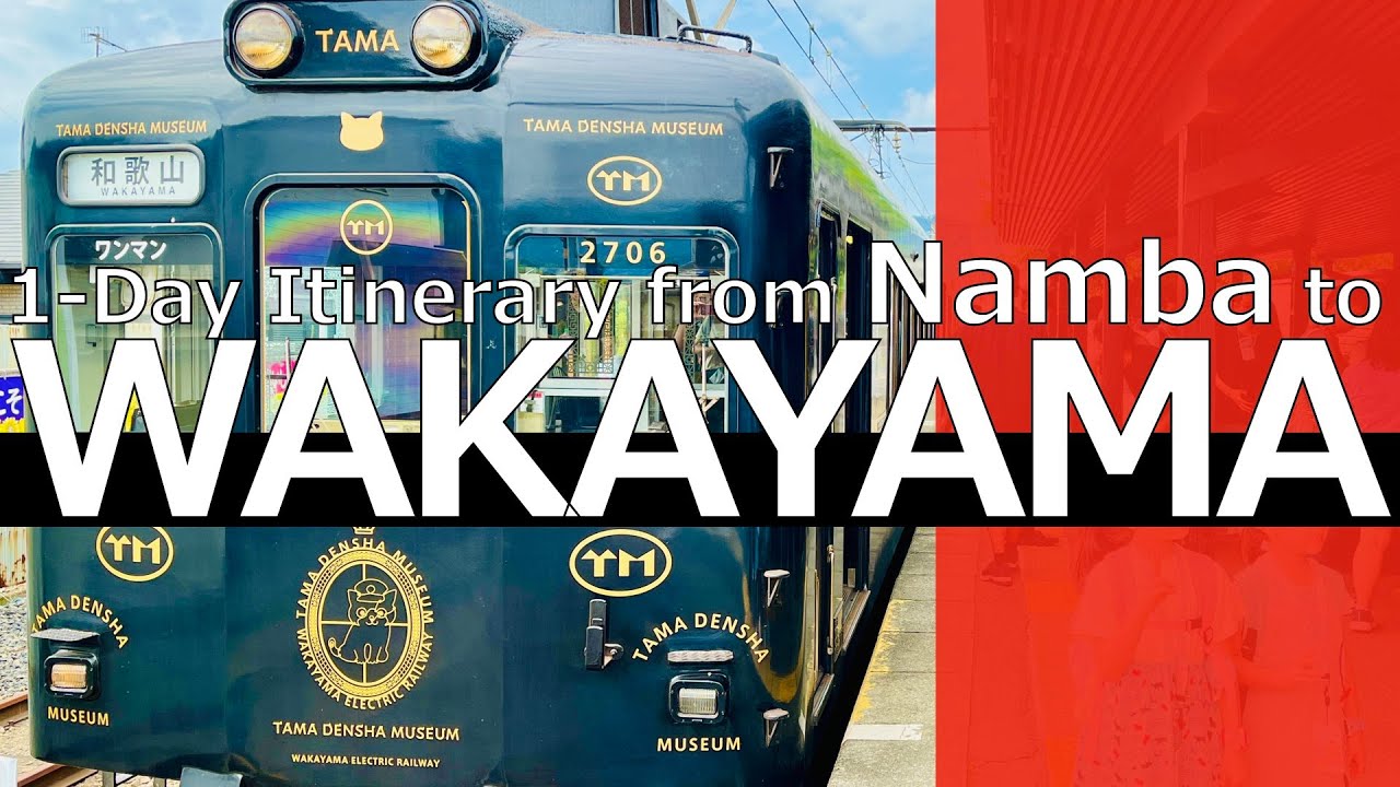 Wakayama 1-day Itinerary │ TAMA DENSHA MUSEUM │ The way from Namba to Wakayama