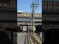 新幹線との交差を撮影したかったけどいっぱい来た