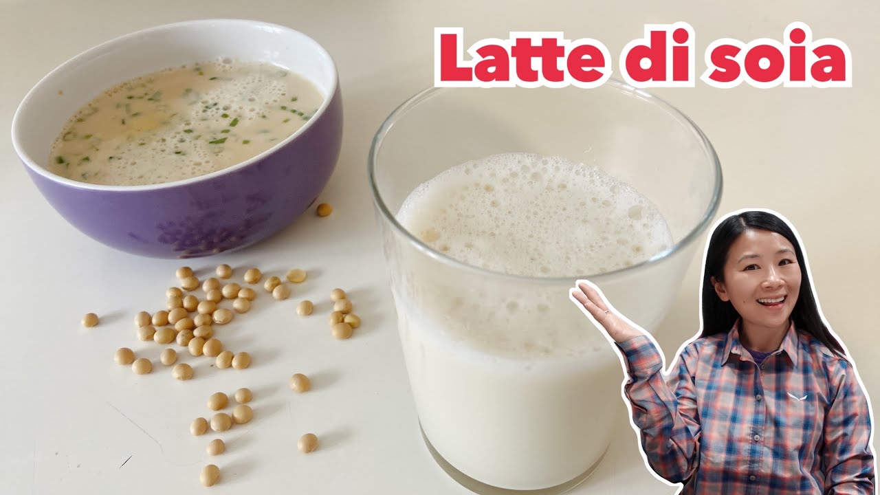 Latte di soia fatto in casa in 2 versioni 自製鹹甜豆漿 | La vera cucina cinese