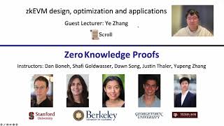 ZKP MOOC Lecture 12: zkEVM Design, Optimization and Applications Net Worth