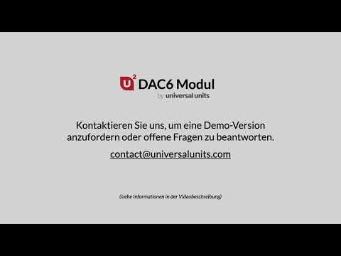 Das U2 DAC6 Modul