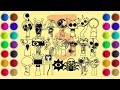 Drawing All Sprunki Phase 3 Characters - Wenda, Simon, Brud, Oren, Gray, Mr. Sun, and Others